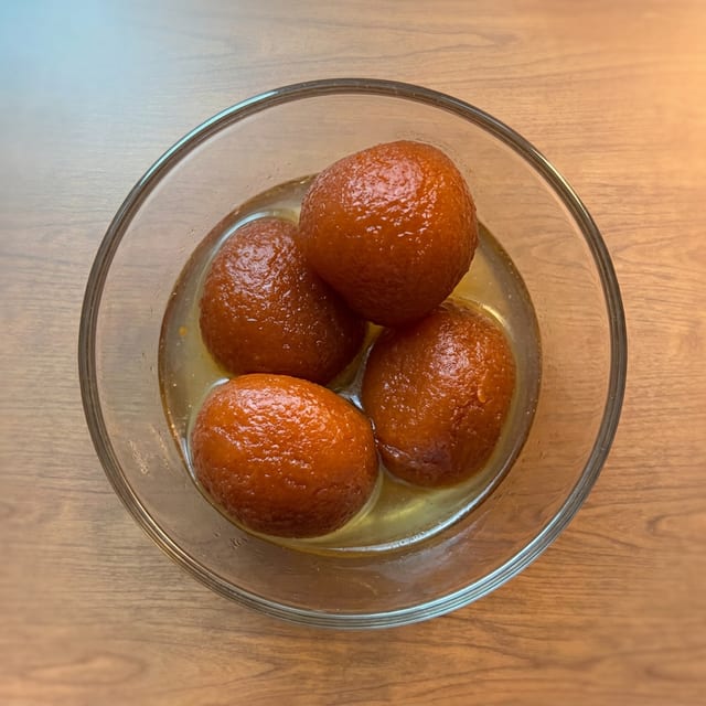 Gulab Jamun.