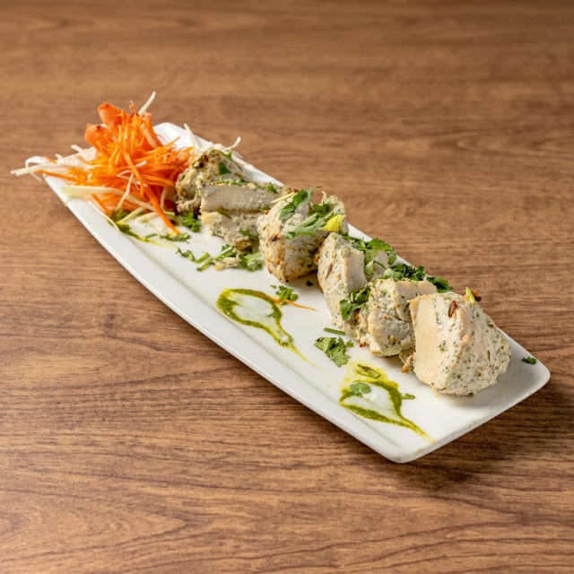 Chicken Malai Kebab.